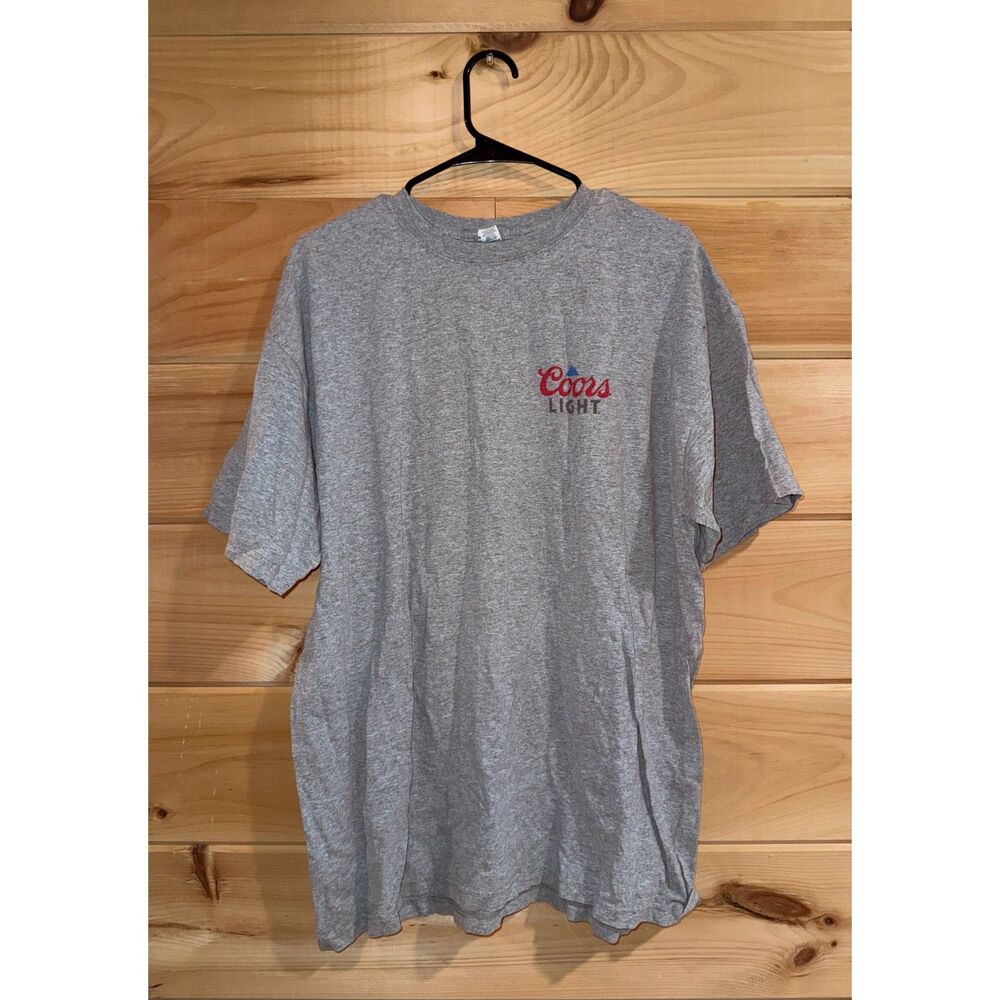 Men's "Coors Light" Graphic Beer Tee/T-Shirt